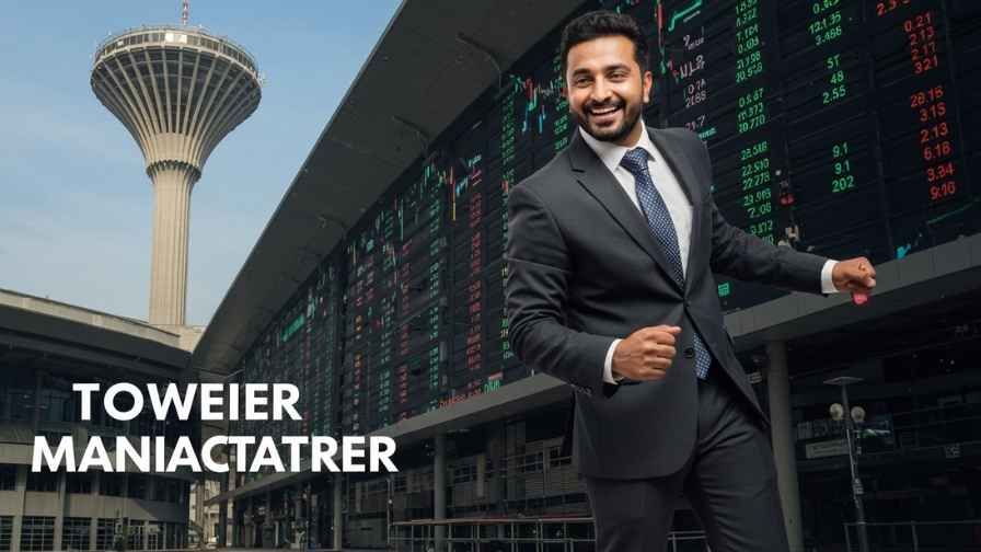 Tower Stock Got 1,33,34,000 Order From Airtel